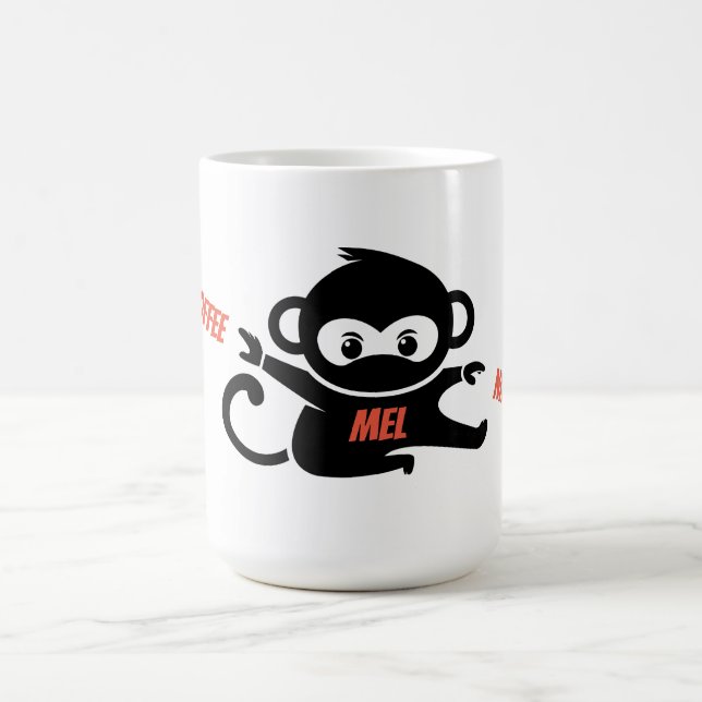 Personalized Coffee Ninja Coffee Mug (Center)