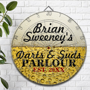 Personalized Cold Brew Dartboard