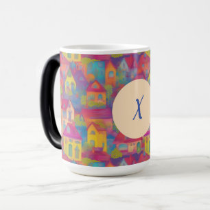 Personalized Colirgul & Happy Houses Seamless Magic Mug
