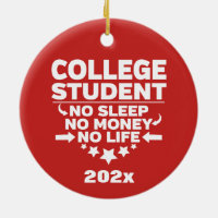 Personalized College Student No Sleep Money Life