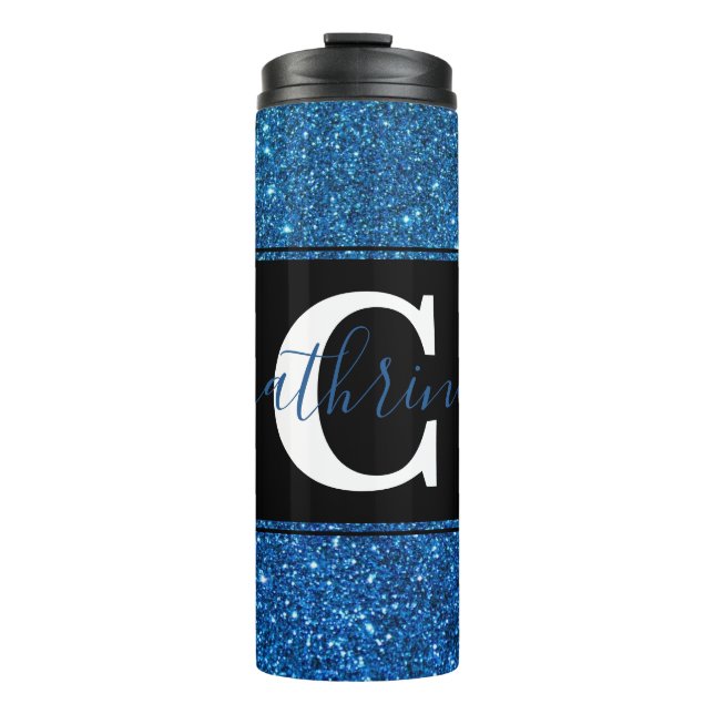 Personalized colorblock  thermal tumbler (Front)