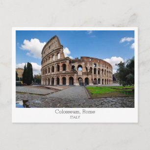 Personalized, Colosseum, Rome, Italy Postcard