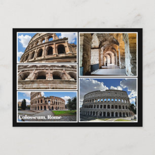 Personalized, Colosseum, Rome, Italy Postcard