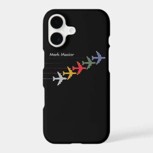 personalized colour airplanes