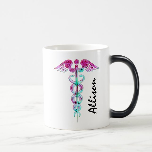 Personalized Colour Changing Coffee Mug For Nurse (Right)