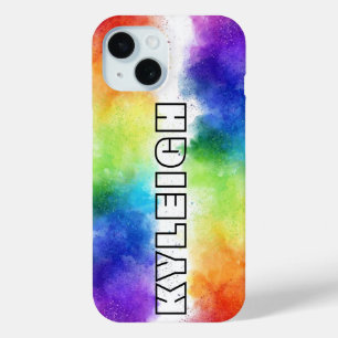 Personalized Colour Explosion Case-Mate iPhone 15 Case