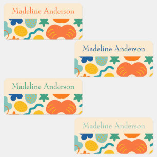 Personalized Colour Splash Abstract Kids' Name 