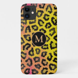 Personalized Colourful Animal Print iPhone 11 Case