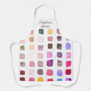 Personalized Colourful Artist Apron