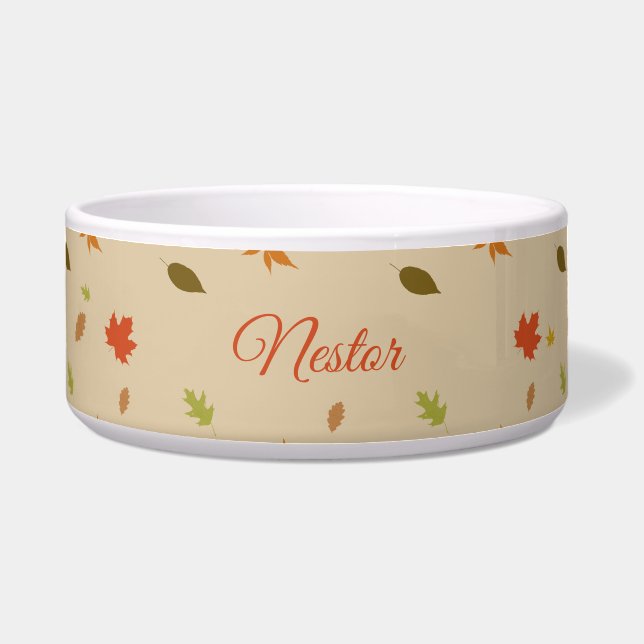 Personalized Colourful Autumn Leaves (Front)