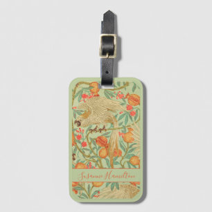 Personalized Colourful Bird Luggage Tag