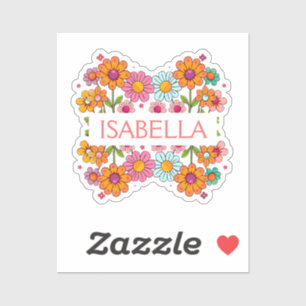 Personalized Colourful Floral 