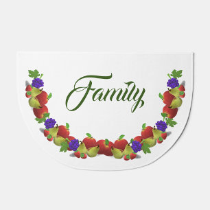 Personalized Colourful Fruit Themed Kitchen Towel
