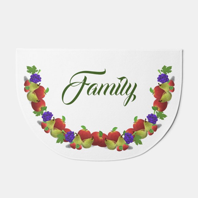 Personalized Colourful Fruit Themed Kitchen Towel (Creator Uploaded)