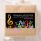 Personalized Colourful Jumbled Music Notes on