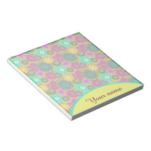 Personalized Colourful Mandalas Notepad