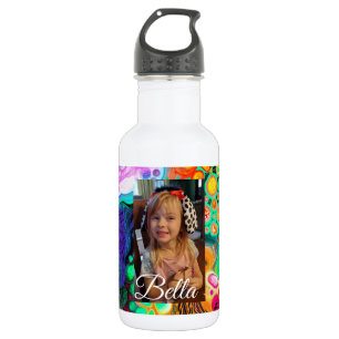 Personalized Colourful Name and Photo    532 Ml Water Bottle