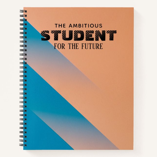 Personalized Colourful Notebook (Front)