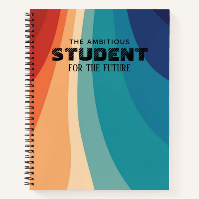 Personalized Colourful Notebook (Front)