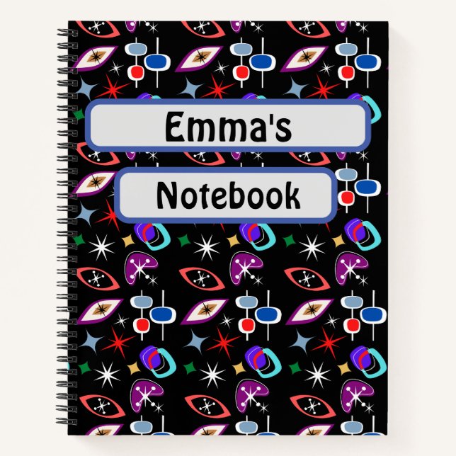Personalized Colourful Notebook (Front)