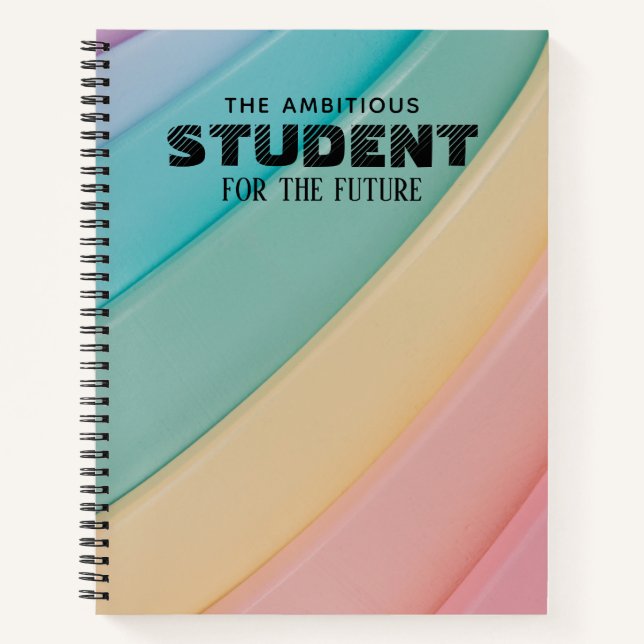 Personalized Colourful Notebook (Front)