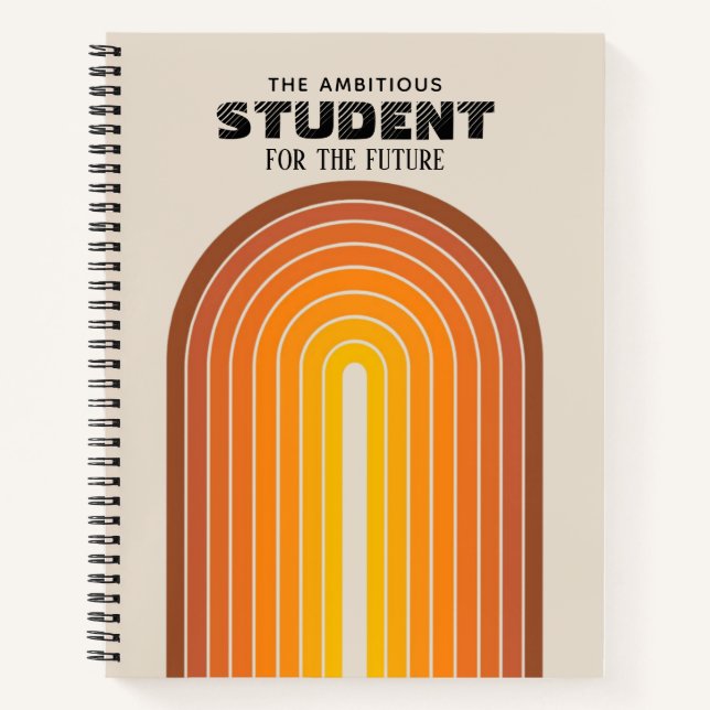 Personalized Colourful Notebook (Front)