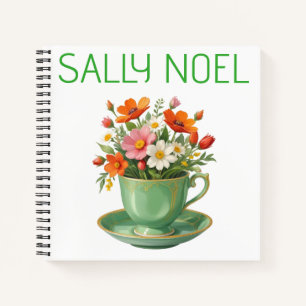 Personalized colourful notebook
