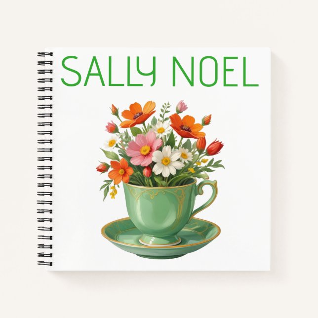Personalized colourful notebook (Front)