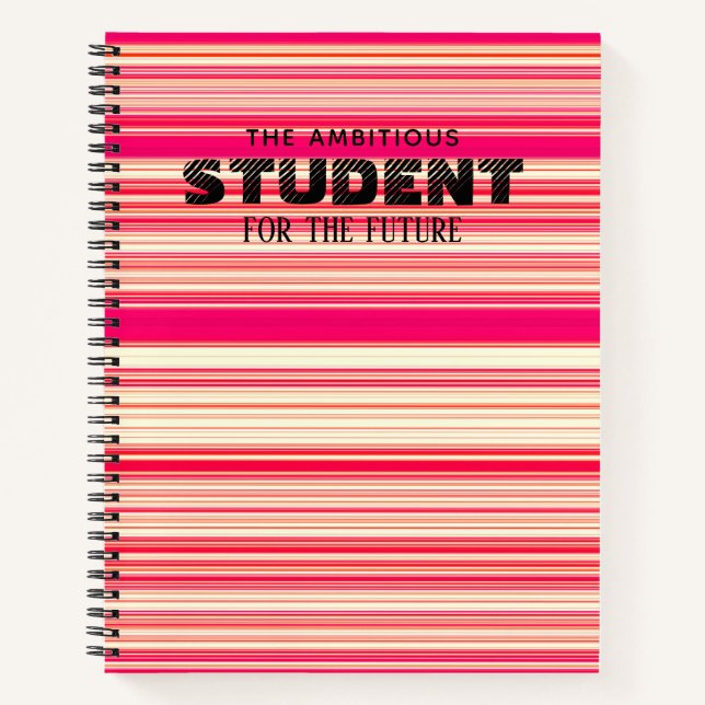 Personalized Colourful Notebook (Front)