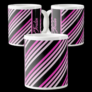 Personalized Colourful Pattern Large Coffee Mug