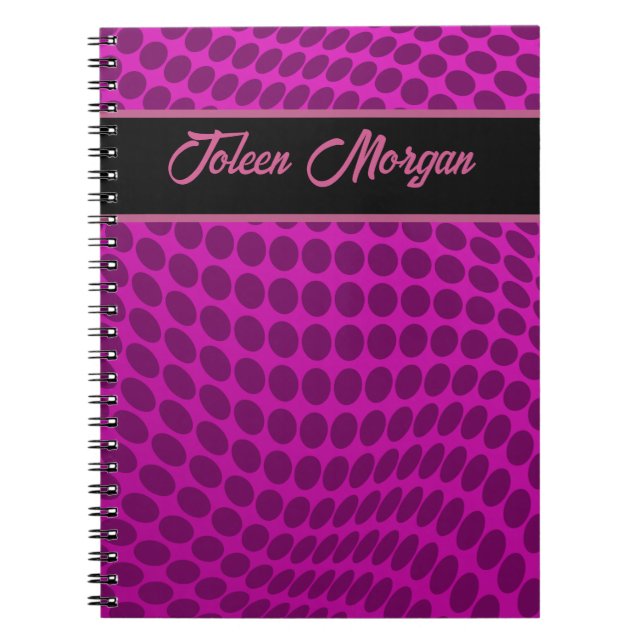 Personalized Colourful Pattern                  No Notebook (Front)