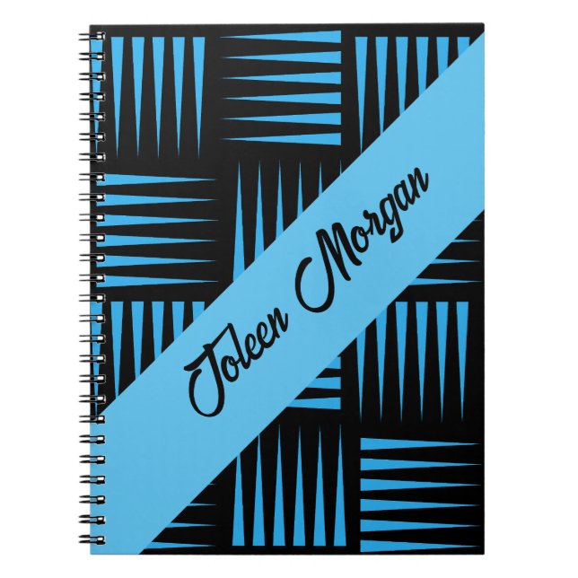 Personalized Colourful Pattern                  No Notebook (Front)