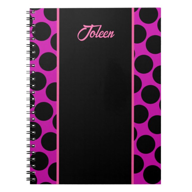 Personalized Colourful Pattern                  No Notebook (Front)