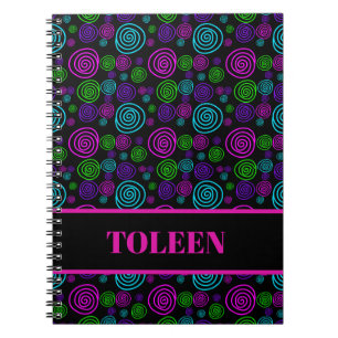 Personalized Colourful Pattern Not Notebook