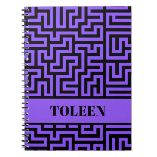 Personalized Colourful Pattern Not Notebook