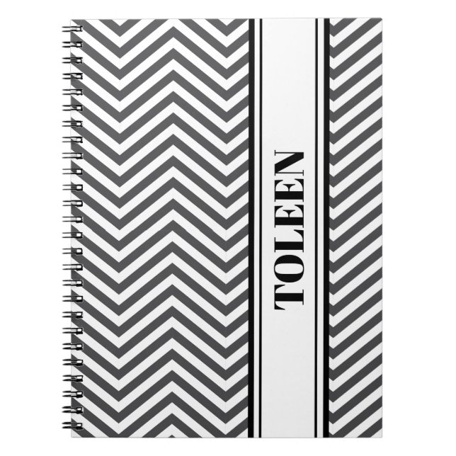 Personalized Colourful Pattern                 Not Notebook (Front)
