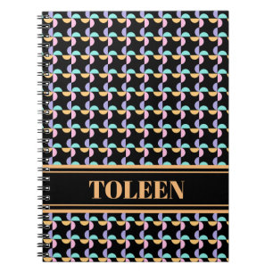 Personalized Colourful Pattern Not Notebook