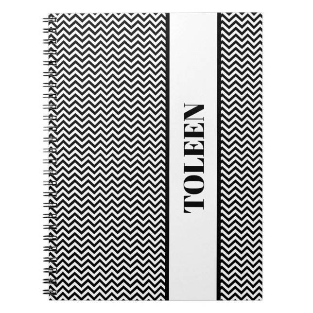 Personalized Colourful Pattern                 Not Notebook (Front)