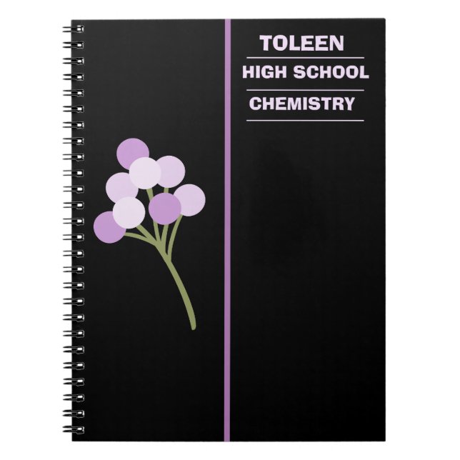 Personalized Colourful Pattern                  Notebook (Front)