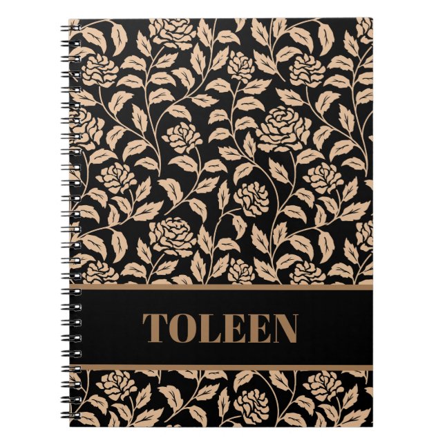 Personalized Colourful Pattern                  Notebook (Front)