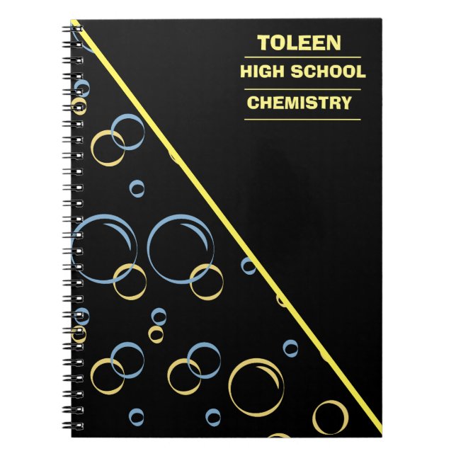 Personalized Colourful Pattern                  Notebook (Front)