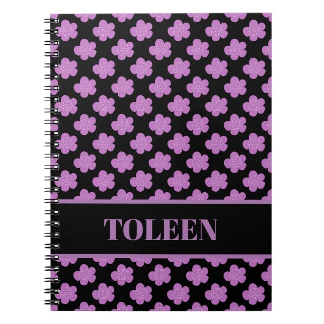 Personalized Colourful Pattern                 Notebook (Front)