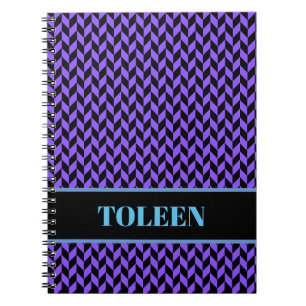 Personalized Colourful Pattern Notebook