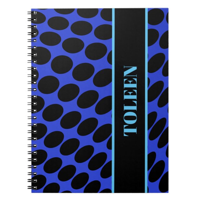 Personalized Colourful Pattern                  Notebook (Front)