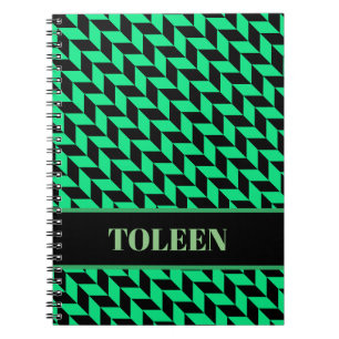 Personalized Colourful Pattern Notebook