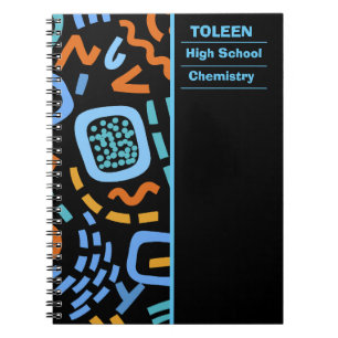 Personalized Colourful Pattern Notebook
