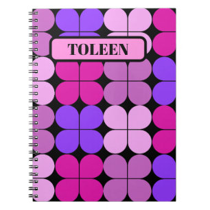 Personalized Colourful Pattern Notebook