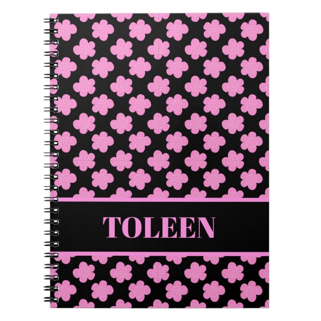 Personalized Colourful Pattern                 Notebook (Front)
