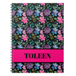 Personalized Colourful Pattern Notebook