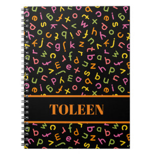 Personalized Colourful Pattern Notebook